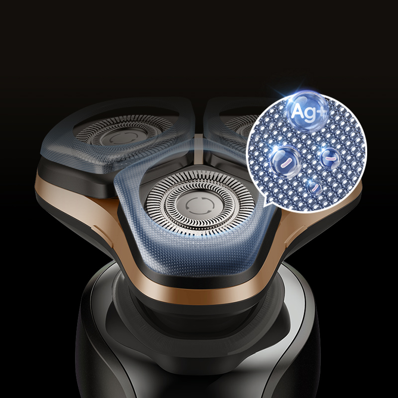  银离子抑菌*亲肤刀头